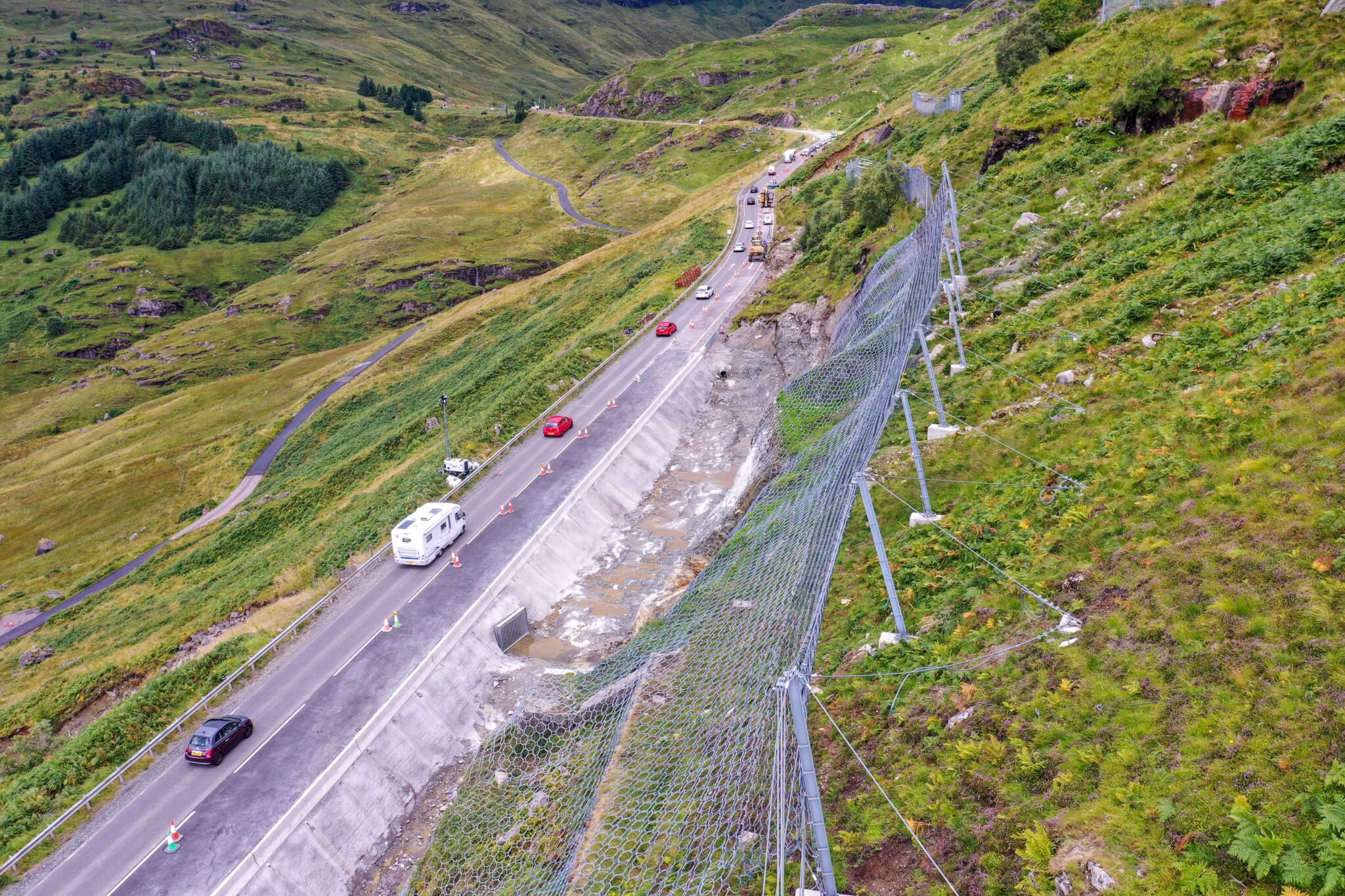  A83 AT REST AND BE THANKFUL – ROAD RESURFACING