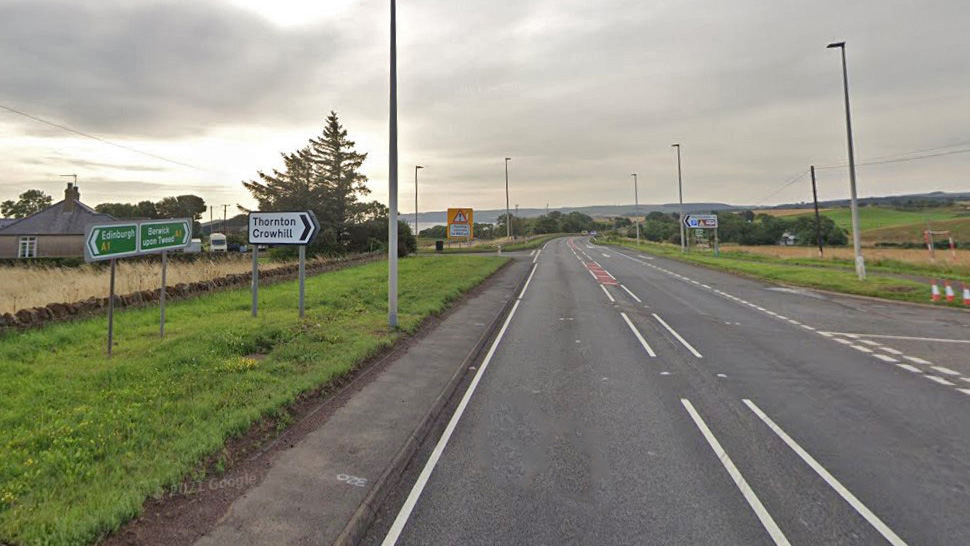 FOOTWAY IMPROVEMENTS ON THE A1 AT THORNTONLOCH