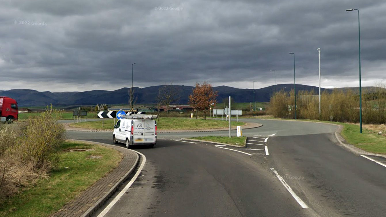 INVESTIGATION WORKS ON A977 GARTARRY ROUNDABOUT