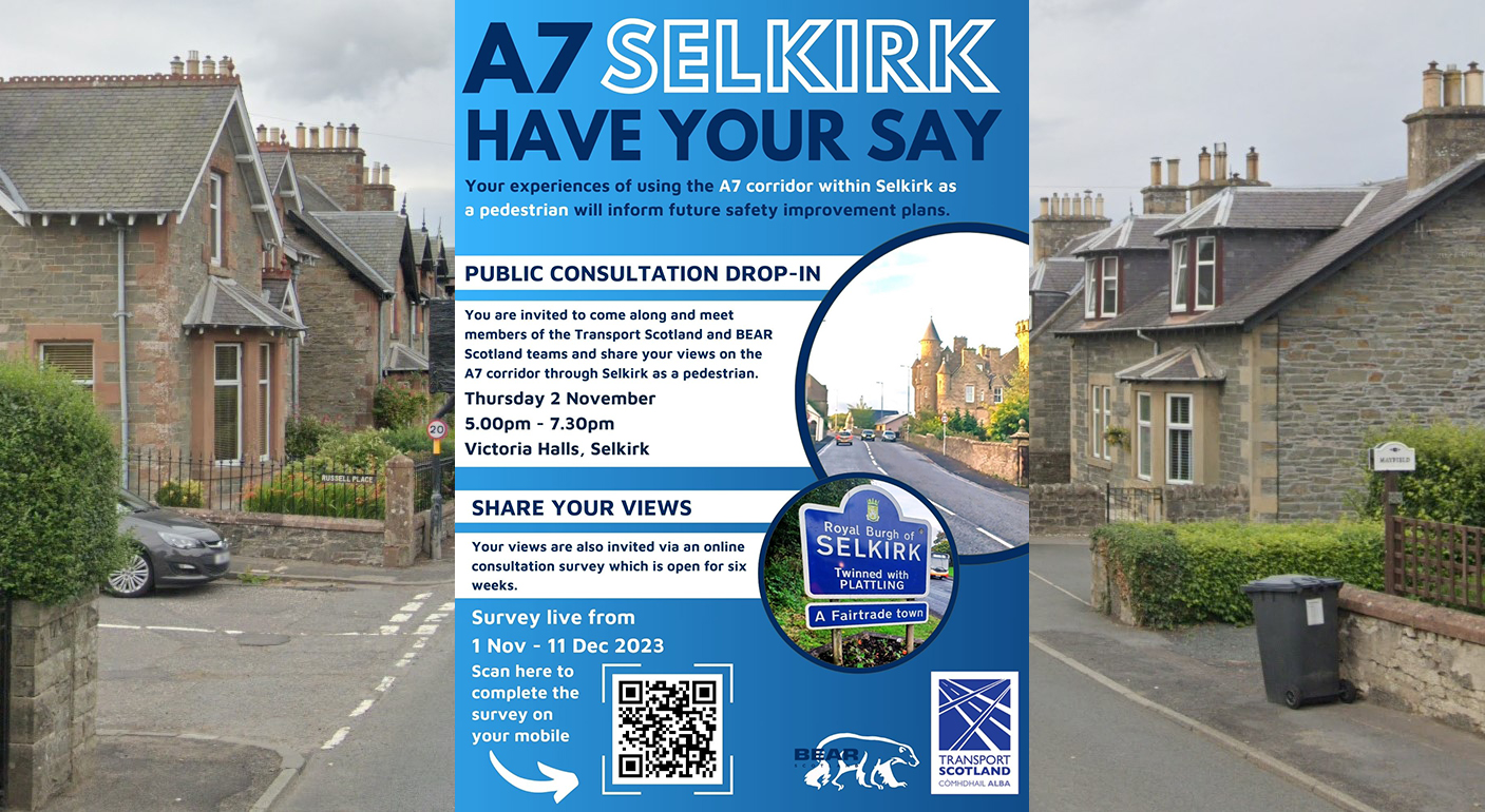 SELKIRK RESIDENTS ASKED TO SHARE EXPERIENCES OF WALKING IN THE TOWN