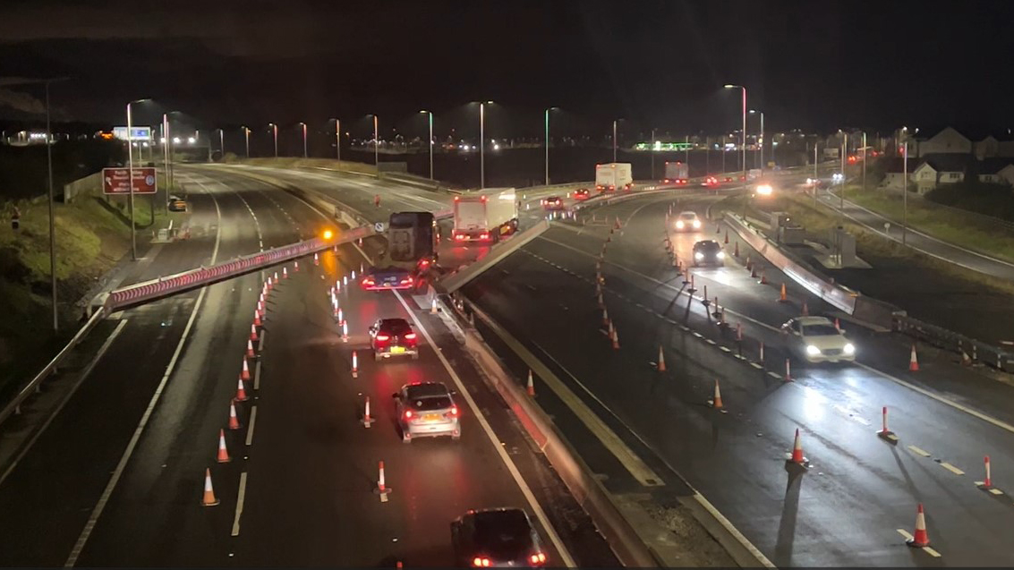 FINAL PHASE OF WORKS TO ENHANCE QUEENSFERRY CROSSING DIVERSION PROCESS
