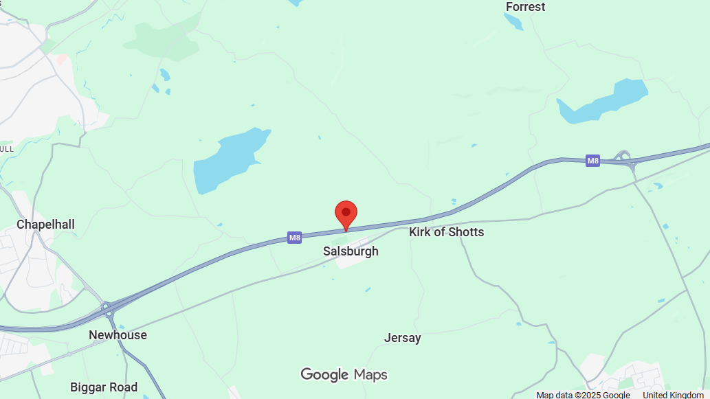 HIGHWAY BOUNDARY FENCING WORKS ON M8 WESTBOUND AT SALSBURGH