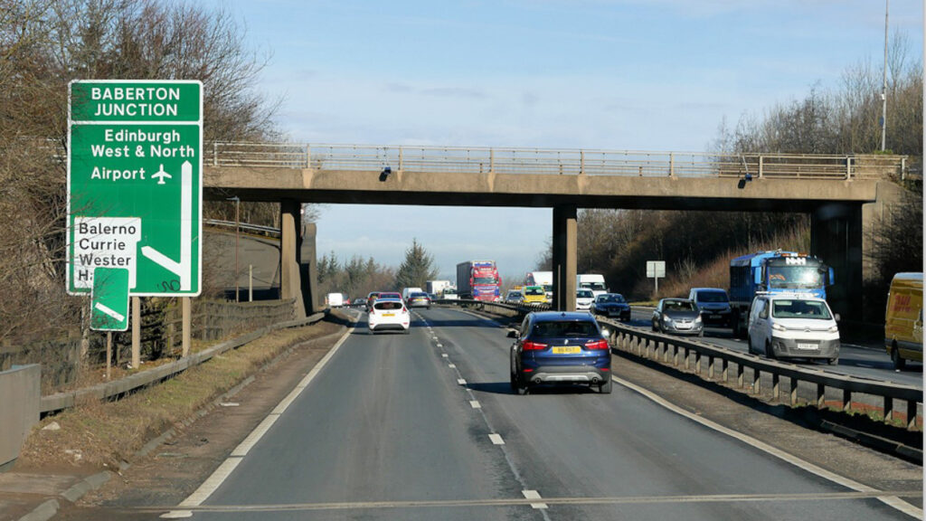 edinburgh city bypass travel update