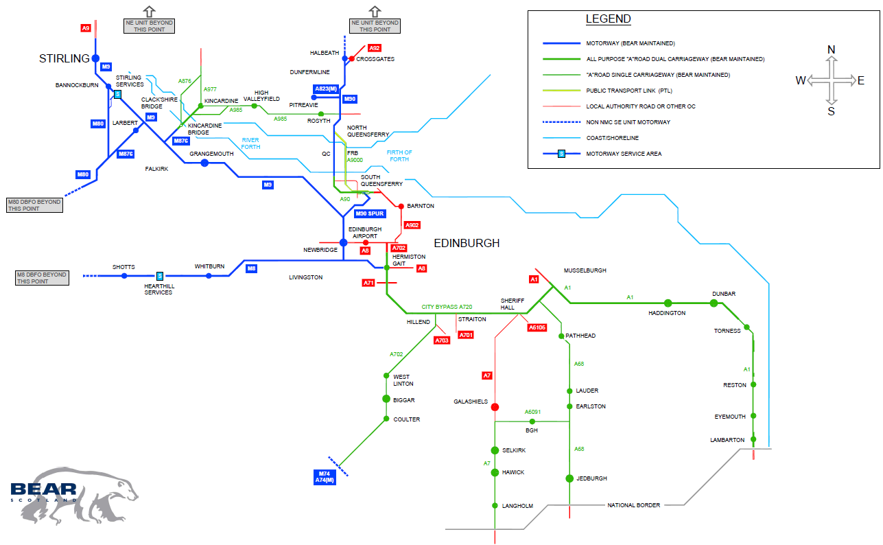 South East Trunk Roads - BEAR Scotland