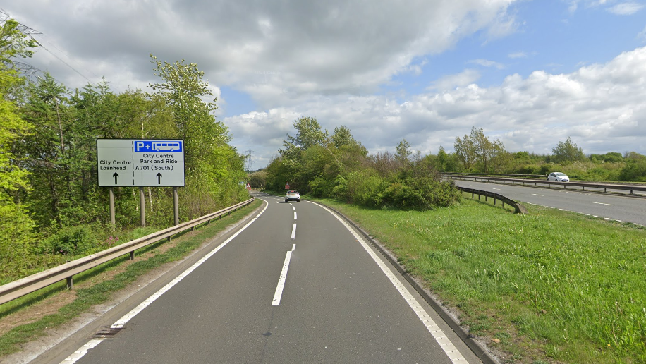 ROADSIDE IMPROVEMENTS ON THE A720 AT STRAITON