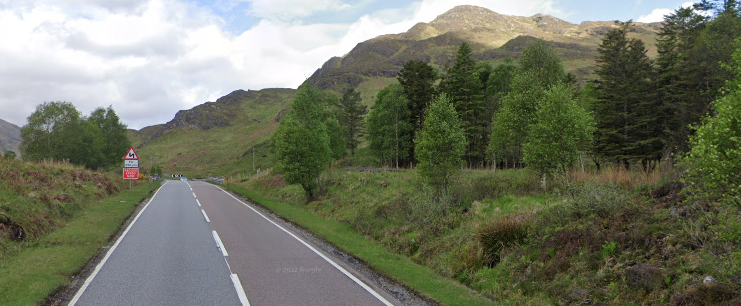 NIGHTTIME ESSENTIAL SURFACING IMPROVEMENTS ON THE A830 EAST OF GLENFINNAN