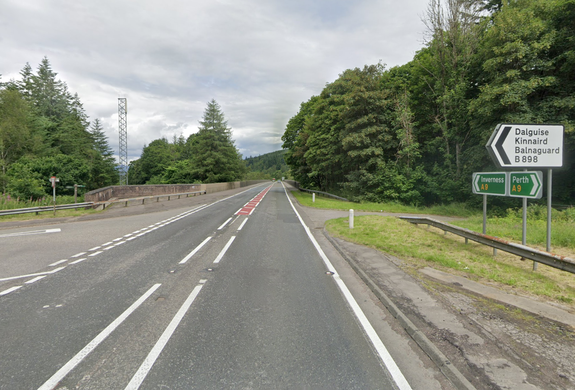 ROAD SAFETY IMPROVEMENTS AT A9 NORTH OF DUNKELD