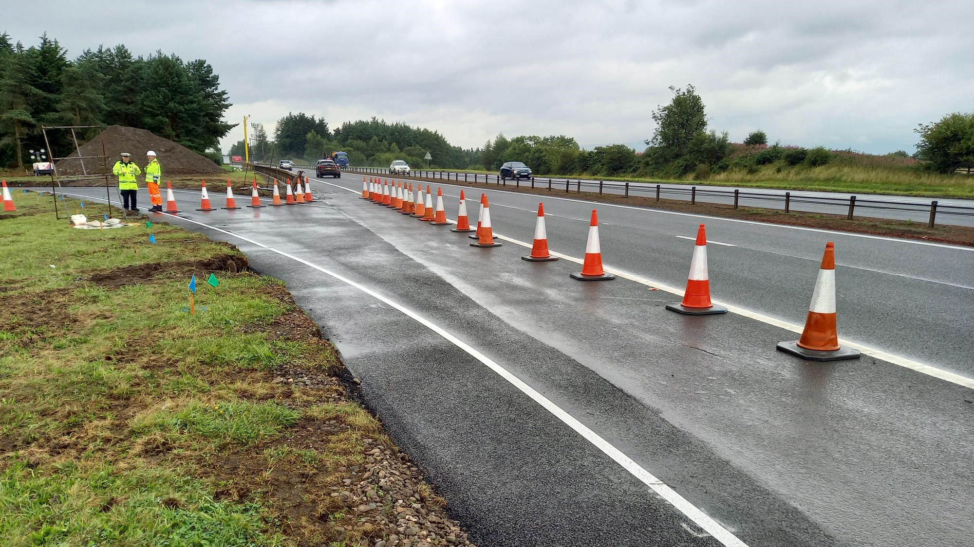 M80 JUNCTION 9 LINK ROAD TO OPEN TUESDAY 13 AUGUST