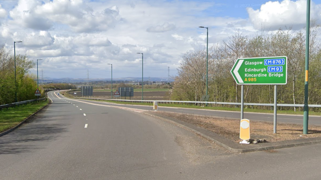 CARRIAGEWAY REPAIRS ON A985 AT KINCARDINE