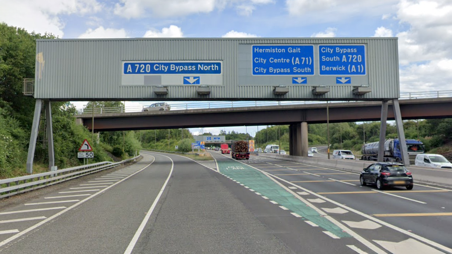 TRAFFIC LOOP INSTALLATION ON M8 HERMISTON GAIT SLIP ROAD