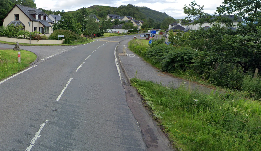 OVERNIGHT REFURFACING ON A828 KENTALLEN, SOUTH OF BALLACHULISH