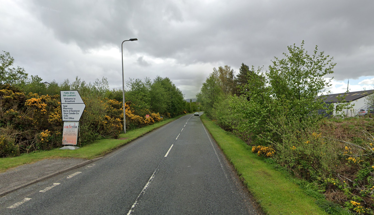 OVERNIGHT RESURFACING PLANNED ON A87 NORTH OF BROADFORD