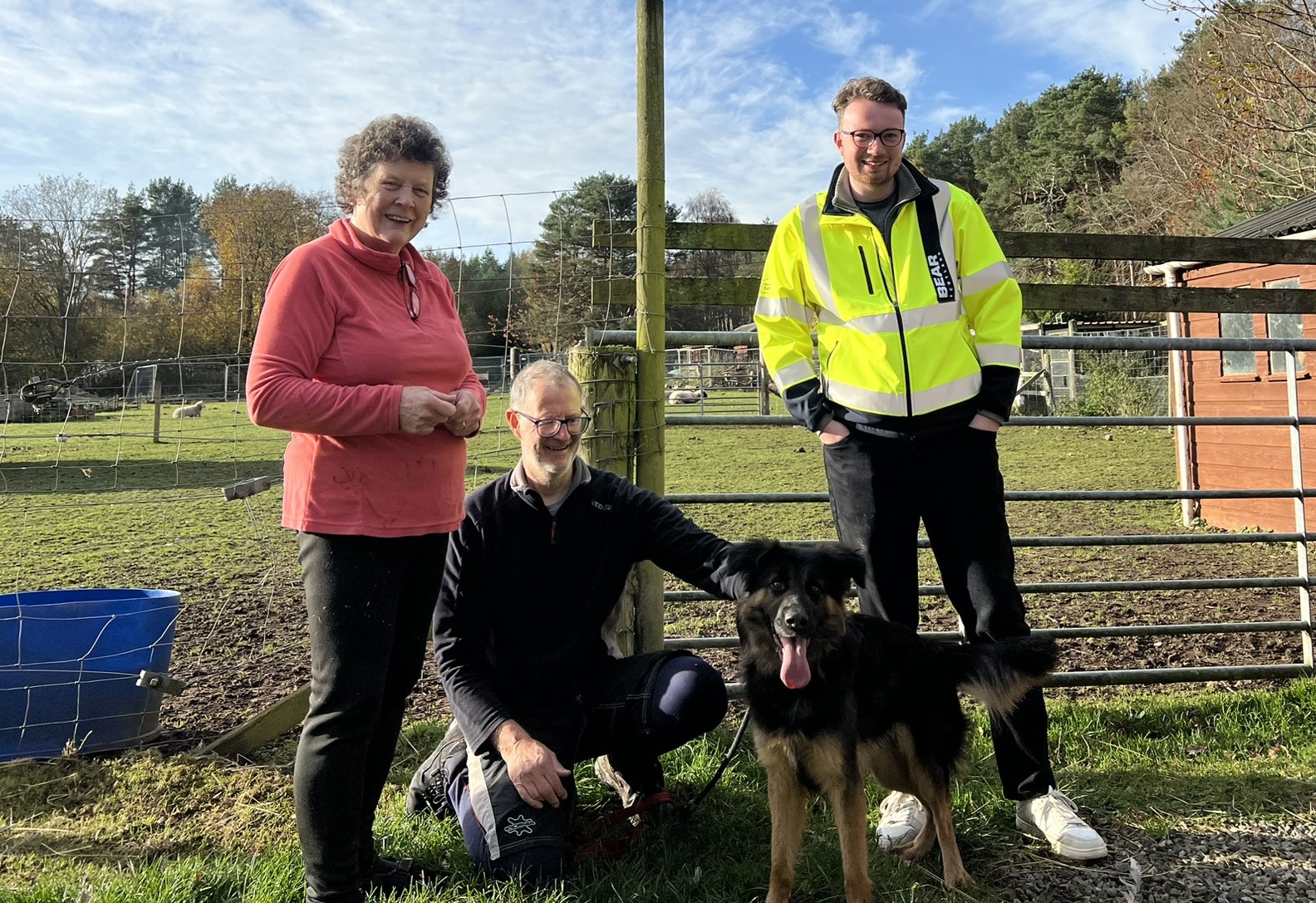 BLACK ISLE ANIMAL RESCUE RECEIVES £750 FROM BEAR SCOTLAND