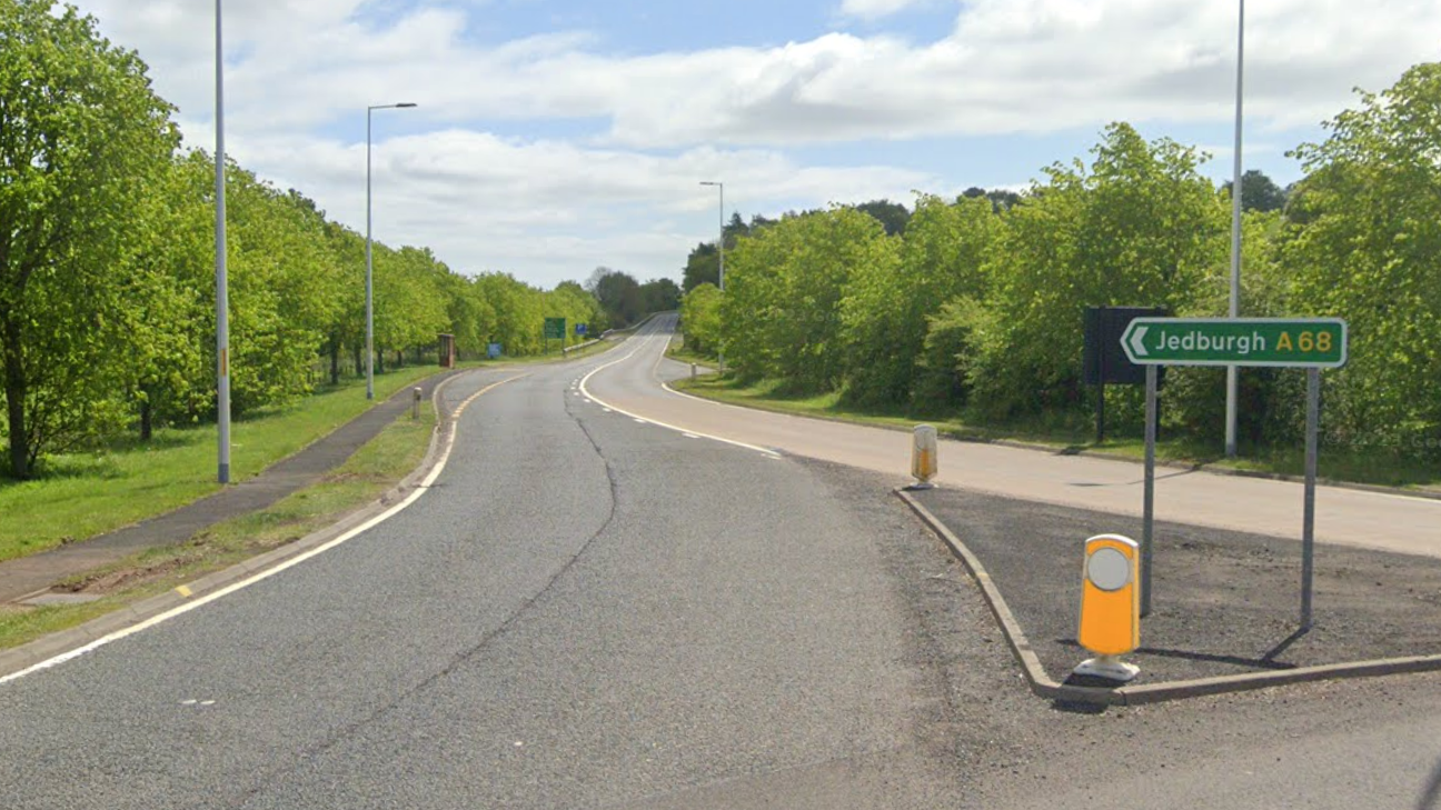 A68 RESURFACING NEAR RAVENSWOOD AND CARFRAEMILL