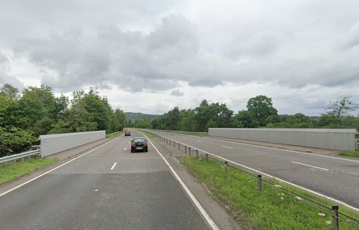 EMERGENCY REPAIR ON A9 NORTH OF BANKFOOT