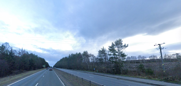 OVERNIGHT TREE FELLING ON A9 NORTH OF MUNLOCHY JUNCTION