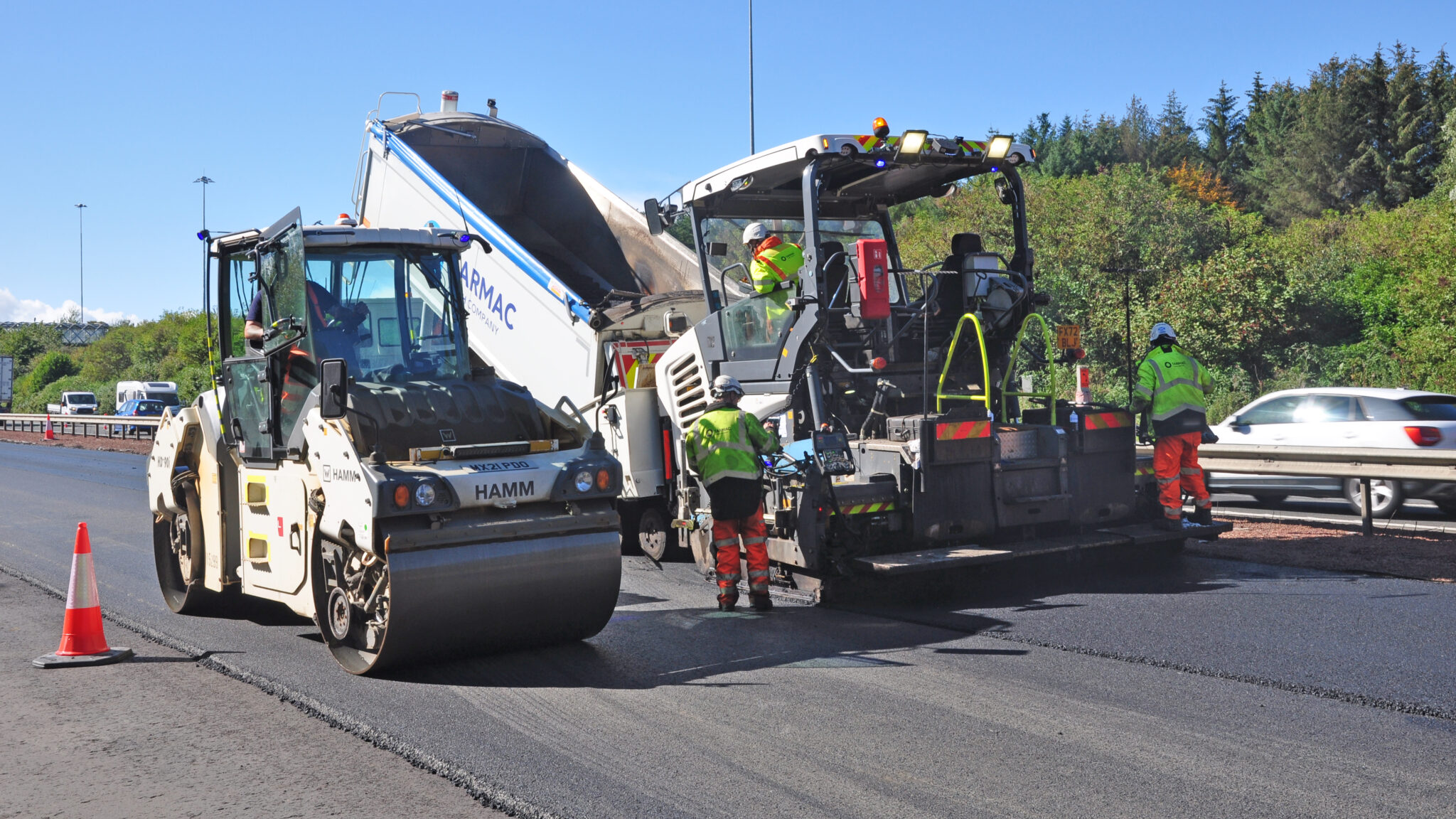 MAJOR WORKS ON THE M8 – UPDATED SPRING PROGRAMME