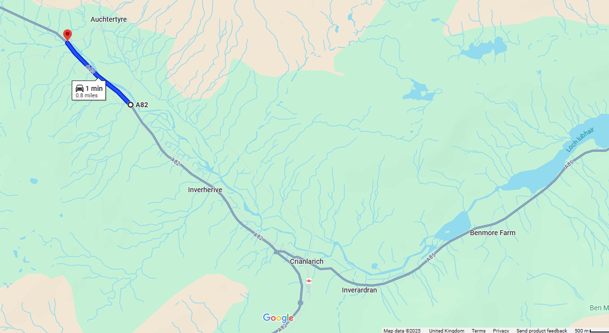 £900,000 SURFACING WORKS ON A82 NORTH OF CRIANLARICH