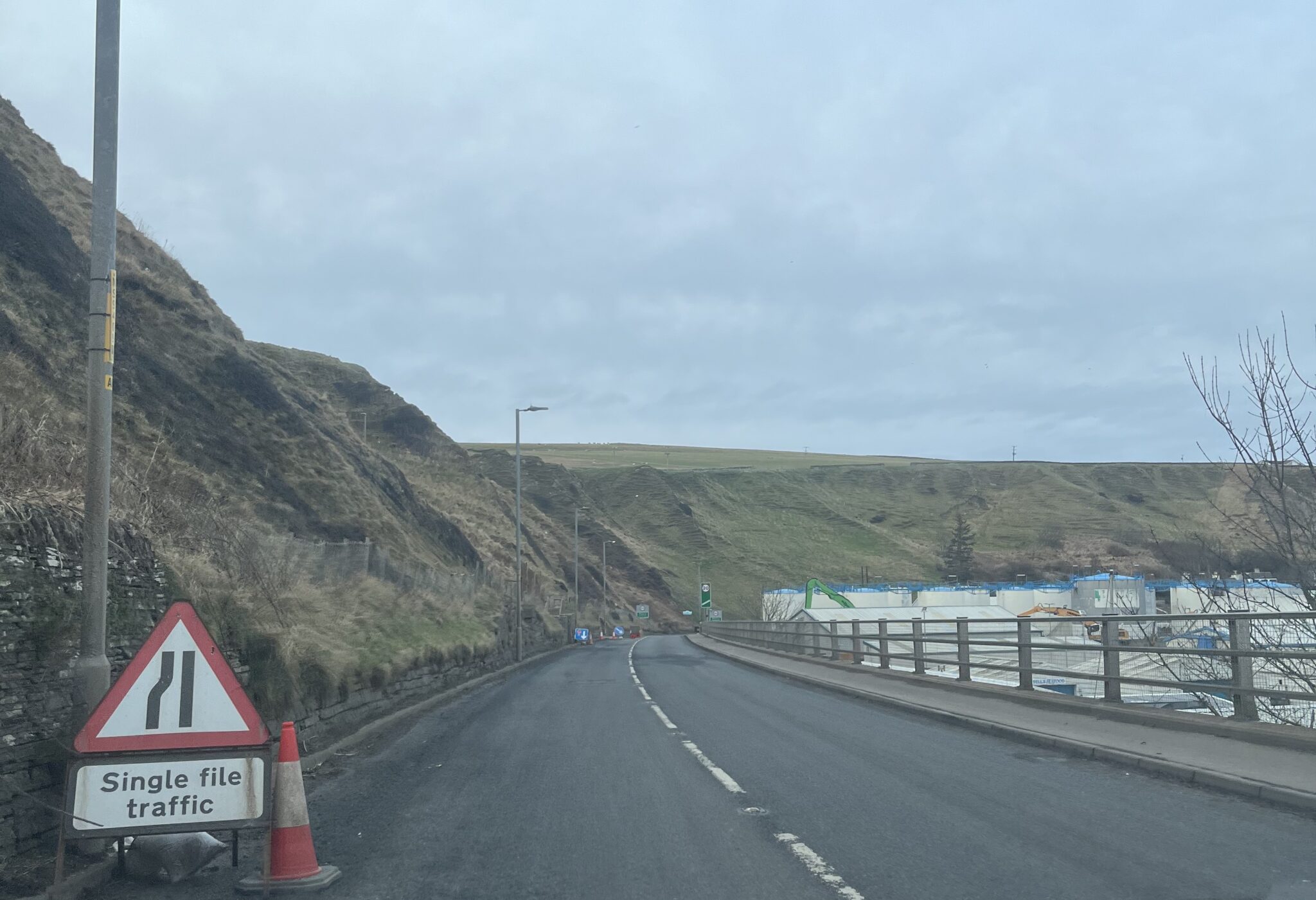 LANDSLIDE REPAIRS ON A9 SCRABSTER SLOPES