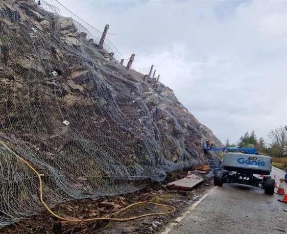 A82 ROCK SLOPE STABILISATION WORKS NEAR GROTAIG