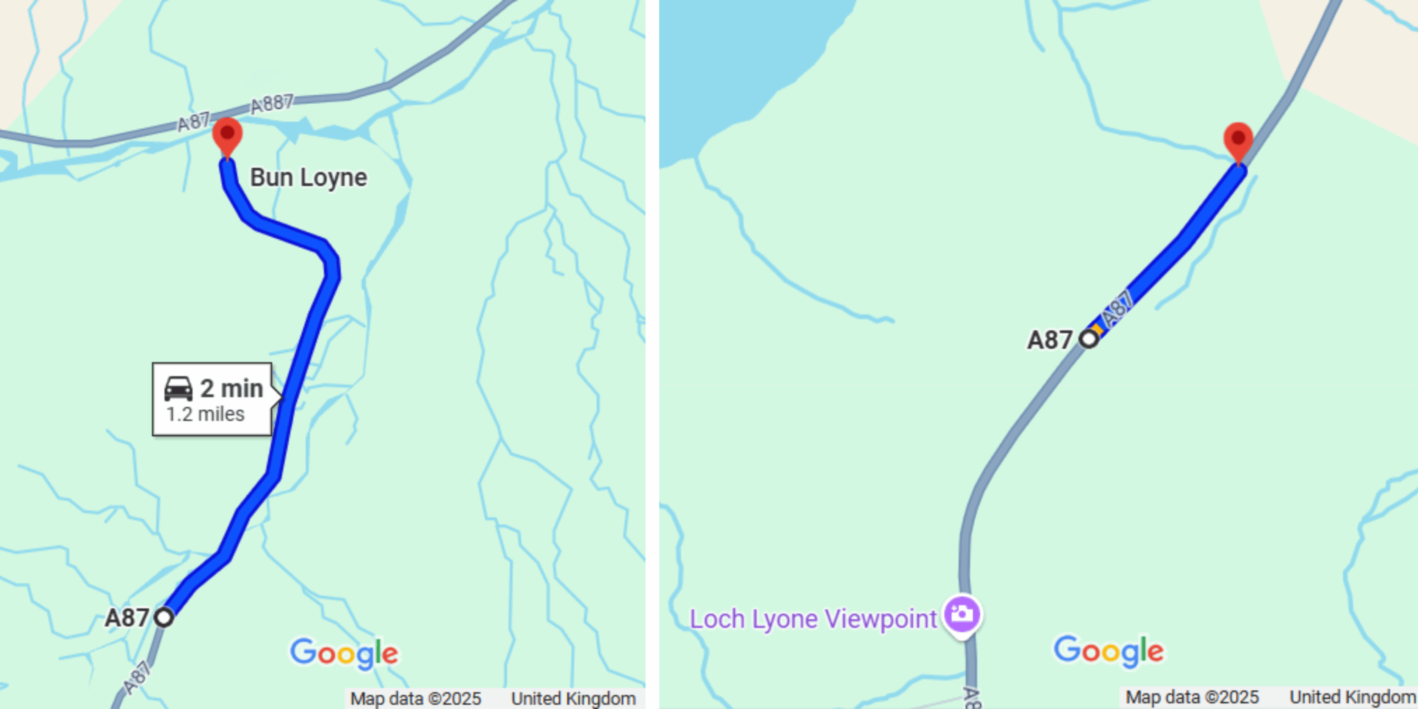 OVERNIGHT SURFACING ON A87 BETWEEN INVERGARRY AND BUN LOYNE