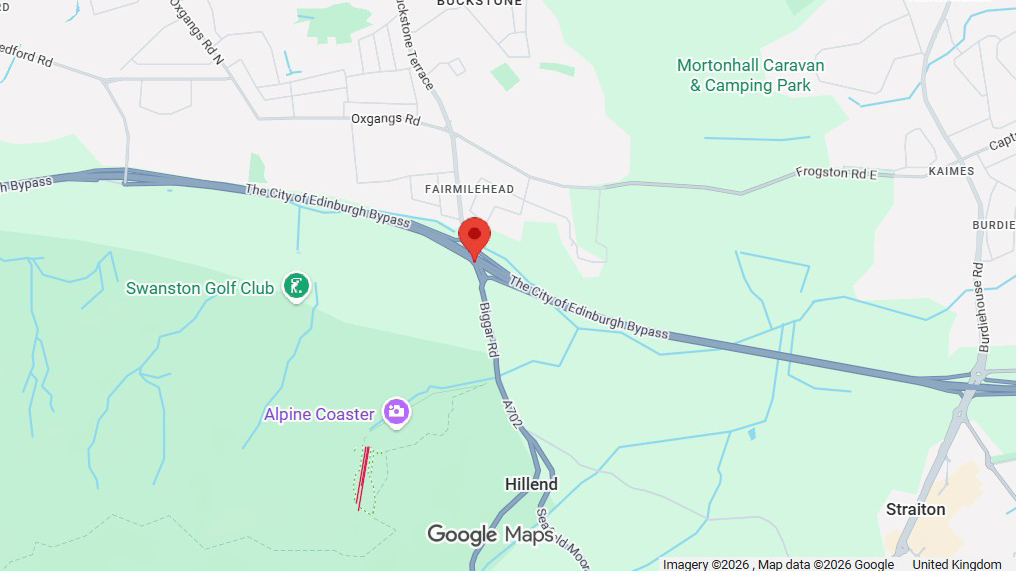 CARRIAGEWAY REPAIRS ON THE A720 AT LOTHIANBURN